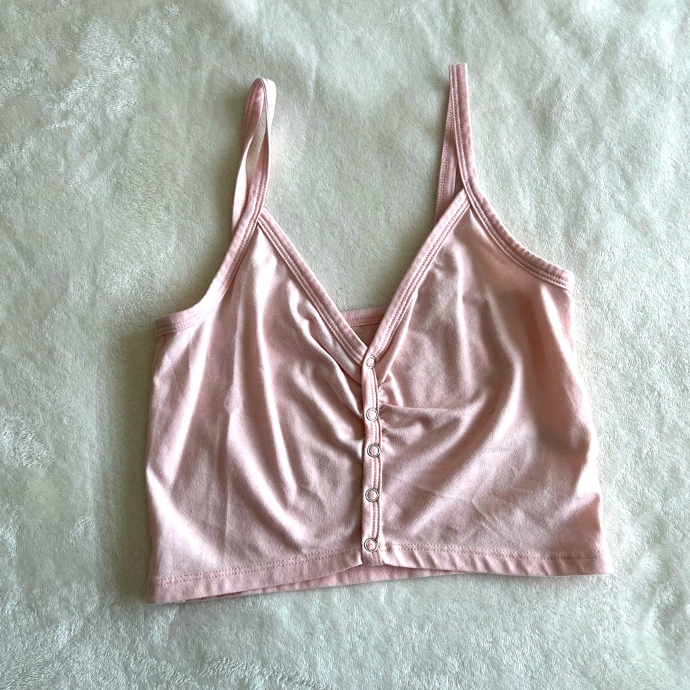 PacSun v-neck crop top